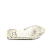 thumbnail espadrille in leather white/black 37.5 - L'UXE LINK