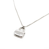 thumbnail constance necklace 18k wg full diamond - L'UXE LINK