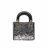 thumbnail lady dior mini mirror with black phw - L'UXE LINK