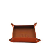 thumbnail brown suede tray - L'UXE LINK