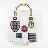 thumbnail dior lady medium white with stamp - L'UXE LINK