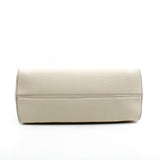 thumbnail by the way milky white with brown handle fabric strap - L'UXE LINK