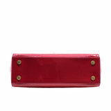 thumbnail BREA HANDBAG MONOGRAM VERNIS MM pink patent - L'UXE LINK
