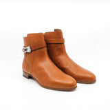 thumbnail ankle brown boots kelly buckle phw #37 - L'UXE LINK