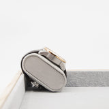 thumbnail cartier running car watch in rg crocodile strap - L'UXE LINK