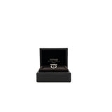 thumbnail finesse half diamond ring 18k wg #52 - L'UXE LINK