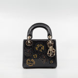 thumbnail lady mini black snake with flowers light ghw - L'UXE LINK