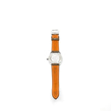 thumbnail Arceau watch large model 36mm steel with etoupe strap - L'UXE LINK