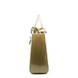 thumbnail lady dior large patent grey - L'UXE LINK