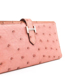 thumbnail bearn long wallet nude ostrich ghw x stamp - L'UXE LINK