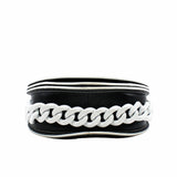 thumbnail infinity saddle mini black and white - L'UXE LINK