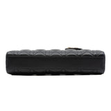 thumbnail D-Joy medium black lamb skin ghw - L'UXE LINK