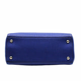thumbnail 2JOURS BAG LEATHER PETITE SMALL BLUE PHW - L'UXE LINK