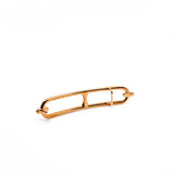 thumbnail gold dancre buckle small belt #85cm - L'UXE LINK