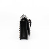 thumbnail clutch with chain black phw beans black fur - L'UXE LINK