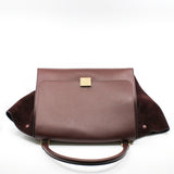 thumbnail celine trapeze large red suede - L'UXE LINK
