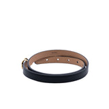 thumbnail black belt #65 26 ghw f circle buckle - L'UXE LINK
