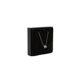 thumbnail finesse Q diamond necklace in 18k rg #B02100186147 - L'UXE LINK