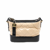 thumbnail gabrielle mediium beige black ghw seri 25 - L'UXE LINK