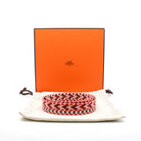 thumbnail fabric strap red pink gold ghw - L'UXE LINK