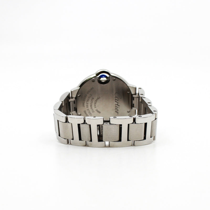 ballon bleu de 33 mm steel case bracelet wsbb0044