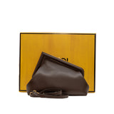 thumbnail First small clutch brown ghw - L'UXE LINK