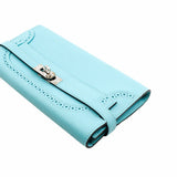 thumbnail kelly lace 3P long wallet phw T stamp - L'UXE LINK