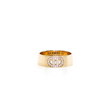 thumbnail d'ancre diamond ring in rg 51 - L'UXE LINK