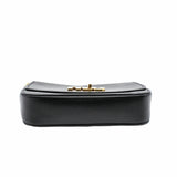 thumbnail side bag leather black ghw - L'UXE LINK