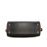 thumbnail fendi shoulder bag with strap in Leather black/ winered phw - L'UXE LINK
