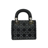 thumbnail mini lady with crystal in stain black phw 2016 - L'UXE LINK