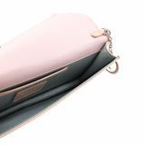 thumbnail Dior Beige Quilted Cannage Patent Leather Lady Dior Chain Clutch PHW - L'UXE LINK