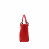 thumbnail mini lady heart embroidery red light ghw - L'UXE LINK