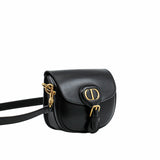 thumbnail bobby bag small black ghw - L'UXE LINK