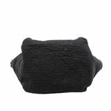 thumbnail Tote bag in large size fabric black with phw serial 25 - L'UXE LINK