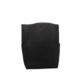 thumbnail Seau Sangle leather tote in dark grey ghw ghw - L'UXE LINK