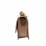 thumbnail flap bag with double ball small  leather beige ghw rrp6790 - L'UXE LINK