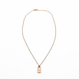 thumbnail H lock diamond rghw necklace - L'UXE LINK