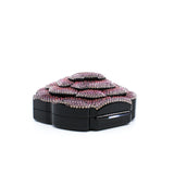 thumbnail flower diamonds side chain bag - L'UXE LINK