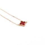 thumbnail alhambra one motif bracelet in red 18k rg - L'UXE LINK