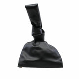 thumbnail twist handle bag leather black phw - L'UXE LINK