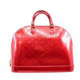 thumbnail alma large patent leather red ghw - L'UXE LINK