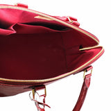 thumbnail alma large patent leather red ghw - L'UXE LINK