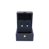 thumbnail earring v with triangle wg diamond rrp 5420 - L'UXE LINK