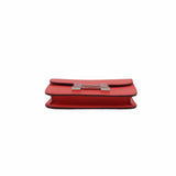 thumbnail constance slim pink epsom enamel buckle Y stamp - L'UXE LINK