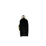 thumbnail medium j'a dior chain bag in leather black ghw - L'UXE LINK