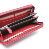 thumbnail long wallet zippy red phw - L'UXE LINK