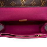 thumbnail cluny bb monogram with red pink leather strap - L'UXE LINK