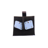 thumbnail as de coeur earring square heart blue rghw rrp 795 - L'UXE LINK