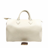 thumbnail LV Speedy 35  Epi Leather Blanco PHW - L'UXE LINK